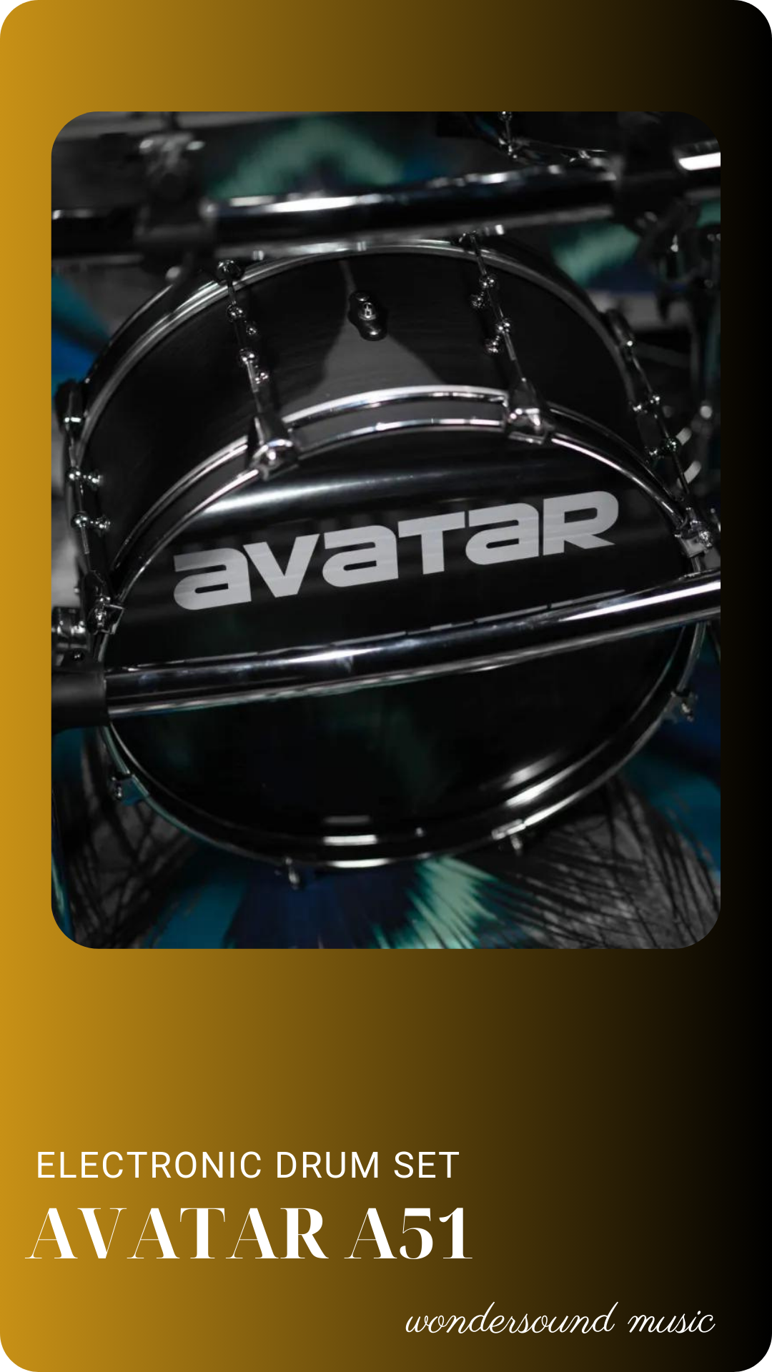  ELECTRONIC DRUM SET AVATAR A51 