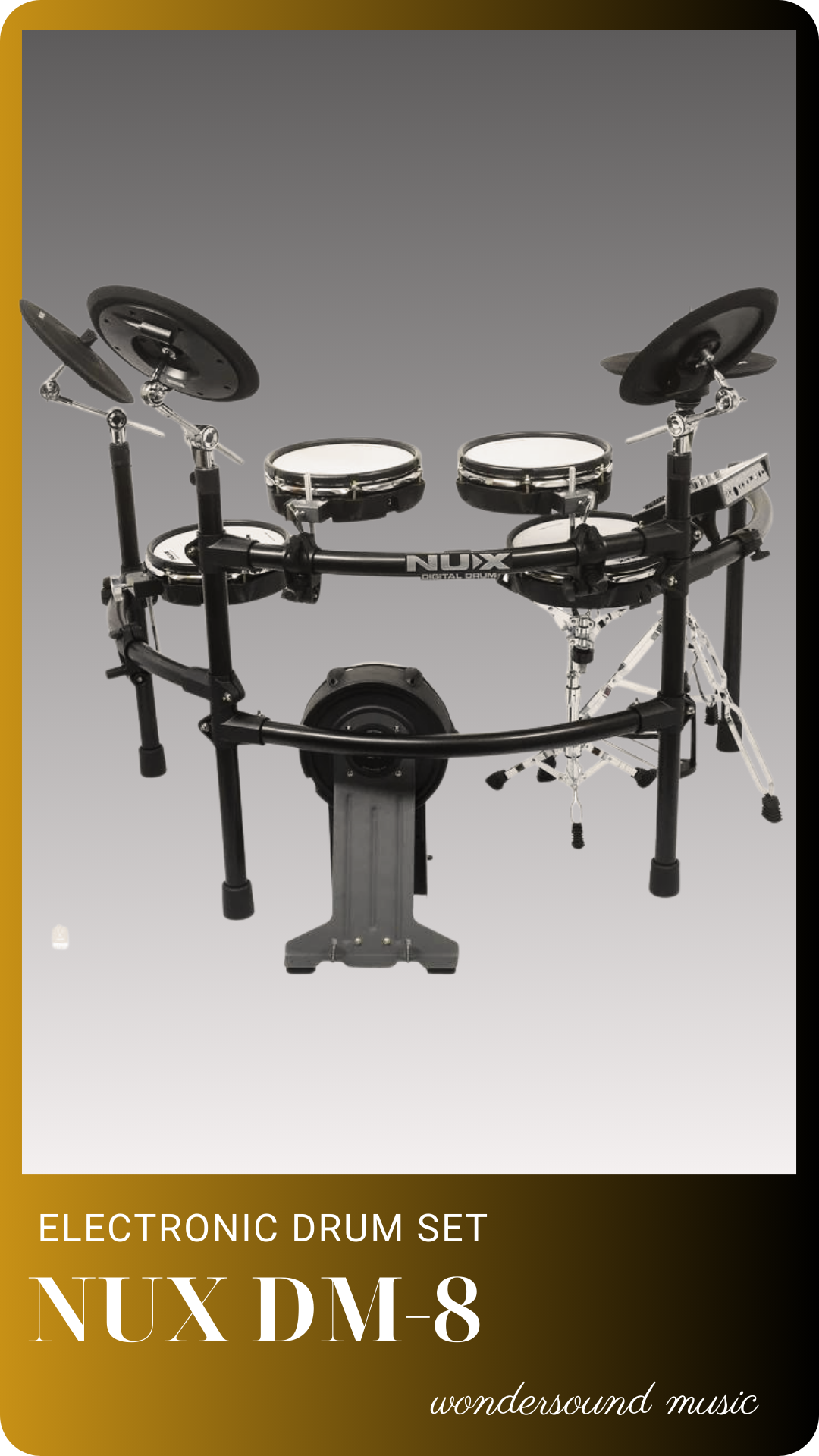  ELECTRONIC DRUM SET DM-8 