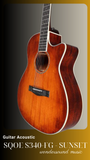  ACOUSIC GUITAR SQOE S340-FG SUNSET 