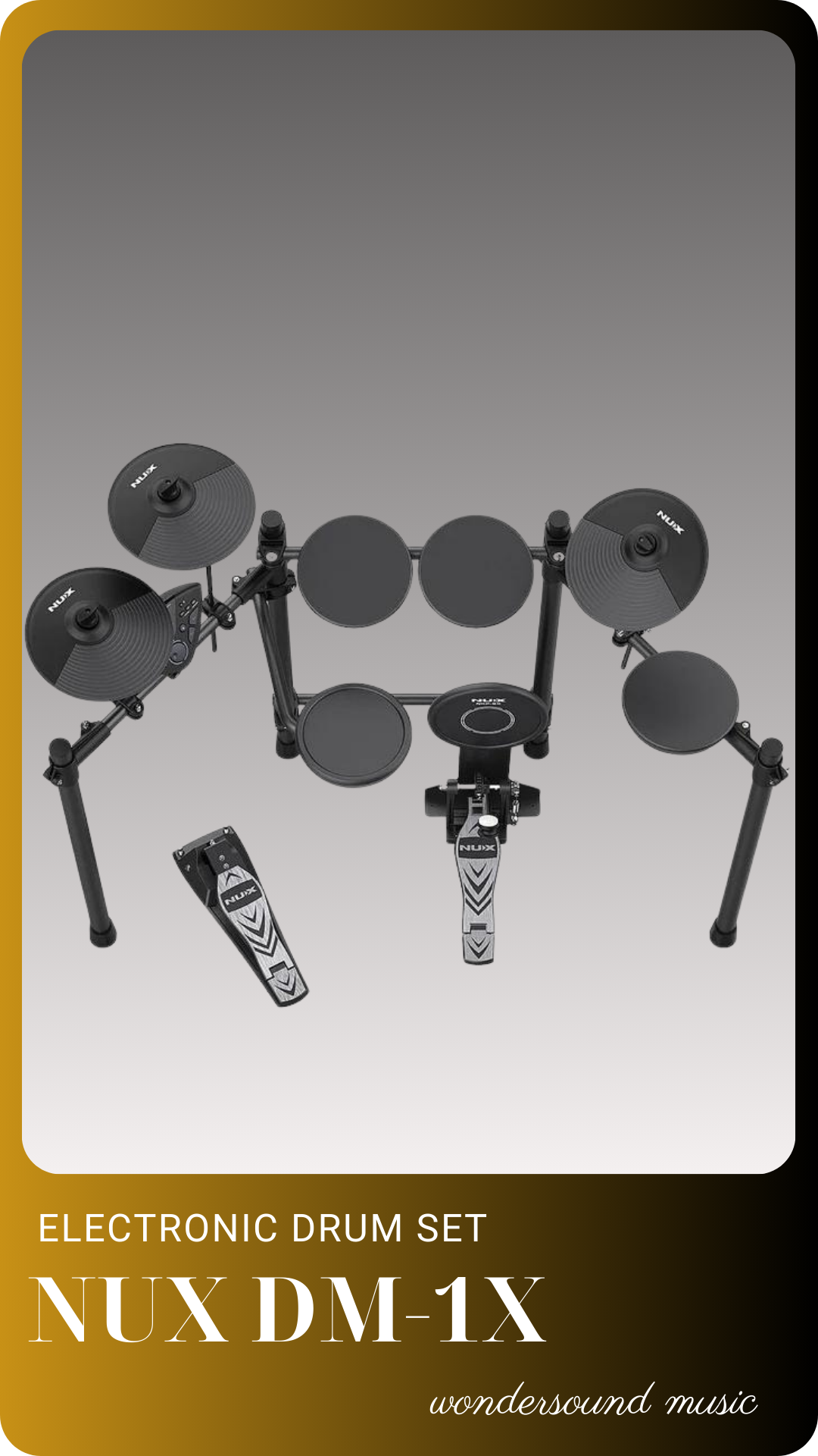  ELECTRONIC DRUM SET NUX DM-1X 