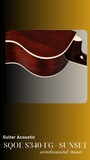  ACOUSIC GUITAR SQOE S340-FG SUNSET 