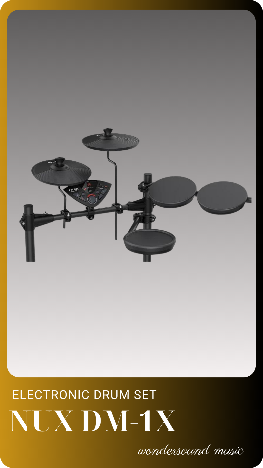  ELECTRONIC DRUM SET NUX DM-1X 