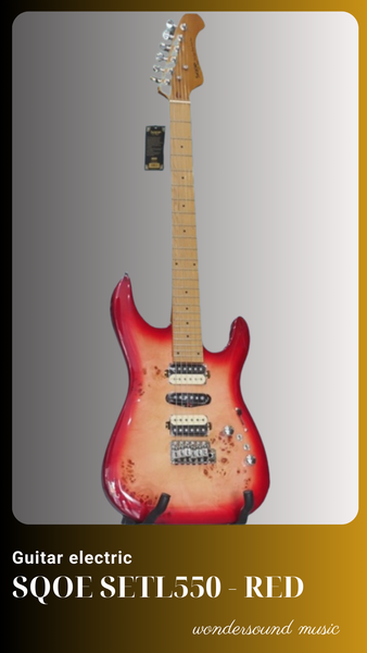  ELECTRIC GUITAR SQOE SETL550 