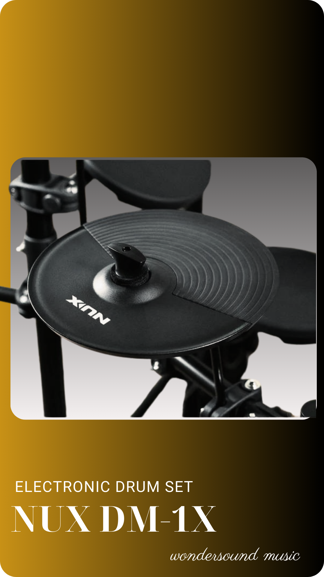  ELECTRONIC DRUM SET NUX DM-1X 