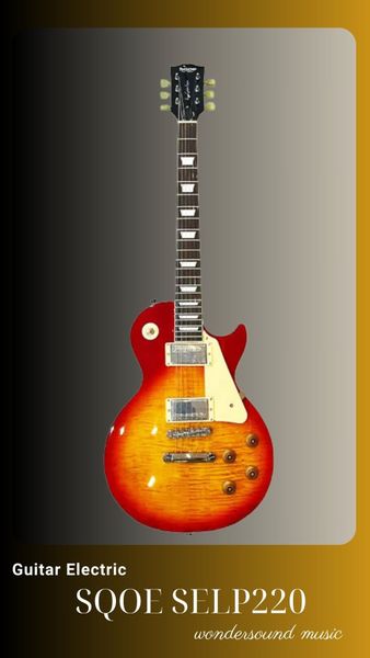  ELECTRIC GUITAR LESPAUL SELP220 SQOE 