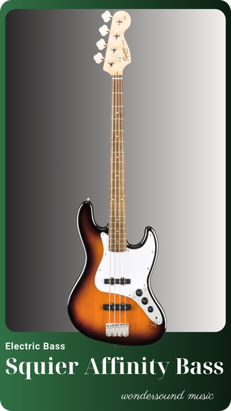  Squier Affinity Bass LRL BSB 