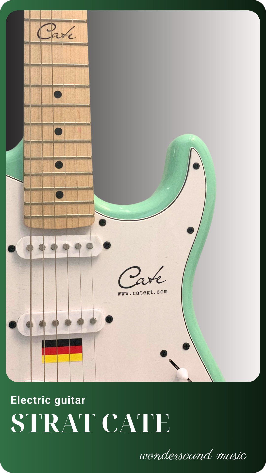  ELECTRIC GUITAR CATE QME02 