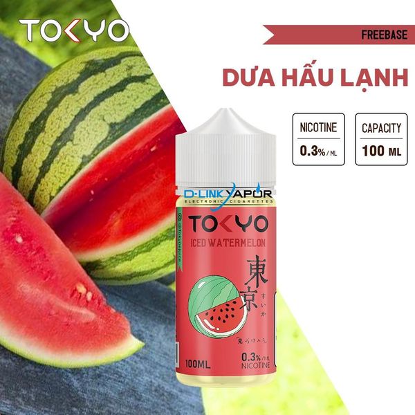 Tokyo Juice - Ice Watermelon ( Dưa Hấu Lạnh ) Freebase 100ml