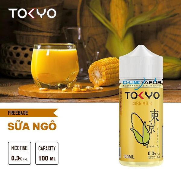 Tokyo Juice - Corn Milk ( Sữa Bắp ) Freebase 100ml