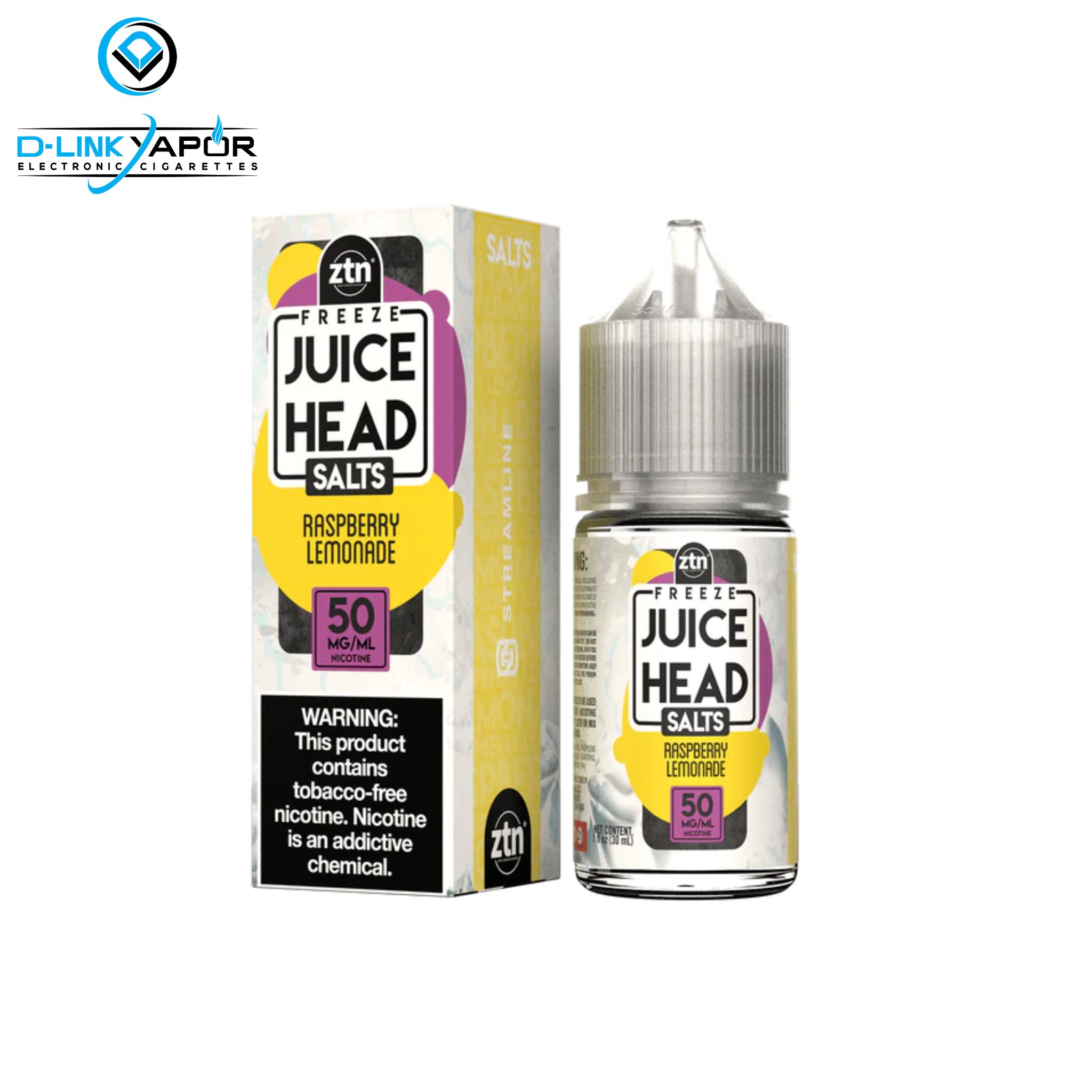 Juice Head Extra Pineapple Guava Ice (Dứa Bưởi Lanh ) Salt Nic 30ml