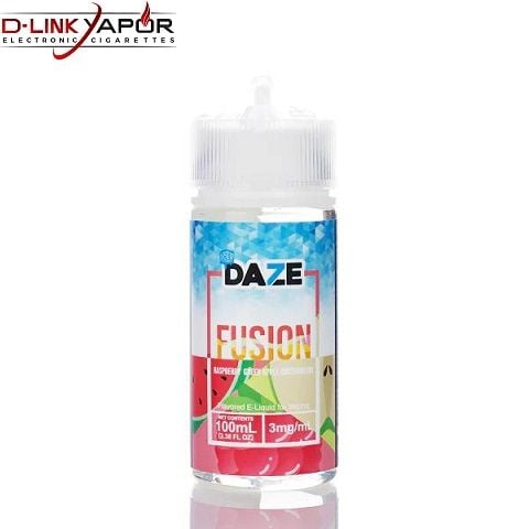 7 Daze Fusion - Raspberry Green Apple Watermelon ICED (Mâm Xôi,Táo,Dưa Hấu) - 100ml