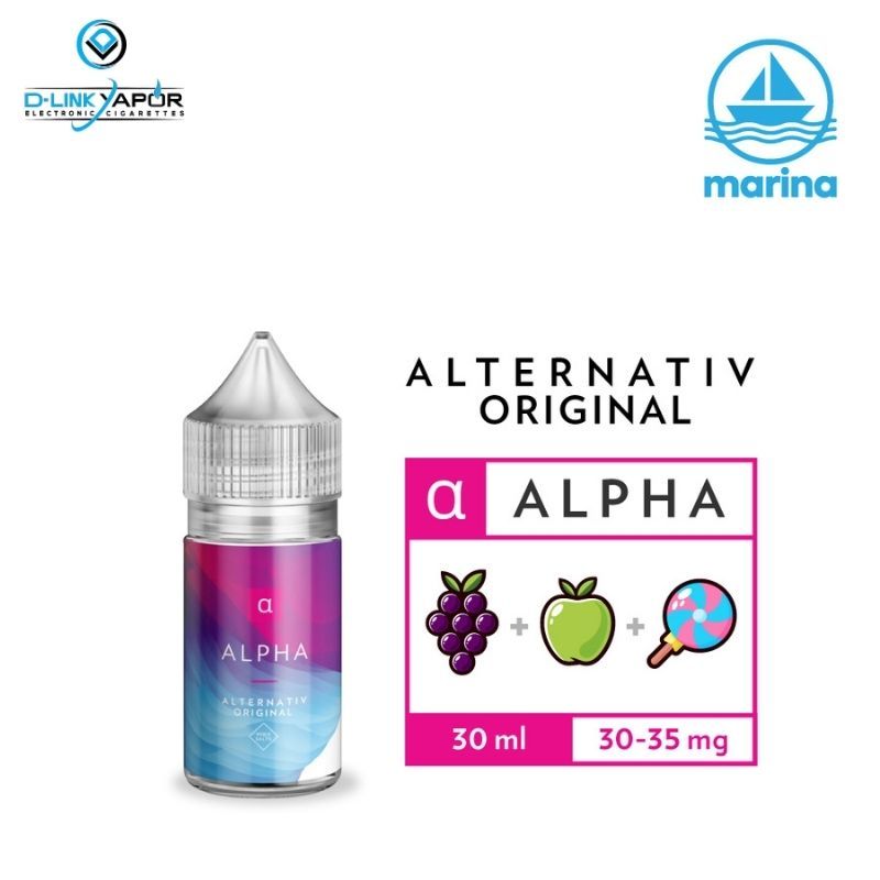 Alternative Alpha Ice V2 ( Táo Nho Đen) Salt Nic 30ml DLink Vapor
