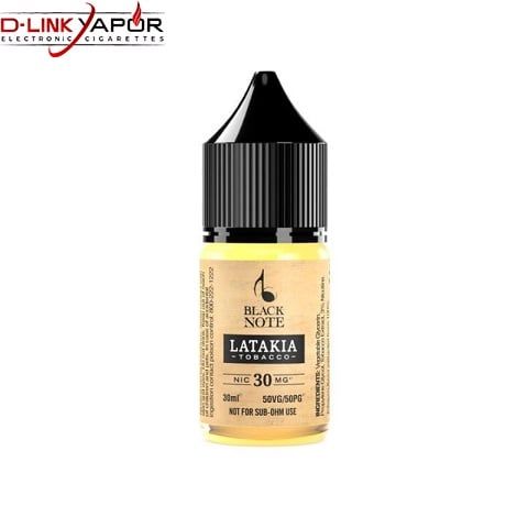 Black Note - SN Latakia ( Thuốc lá đậm,hơi cay,thơm gỗ nhẹ) 30ml