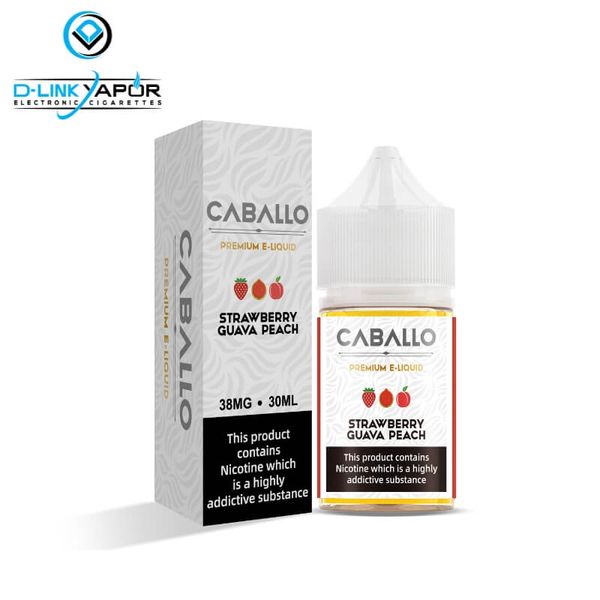 Caballo - Strawberry Guava Peach (Dâu Ổi Đào) Salt Nic 30ml