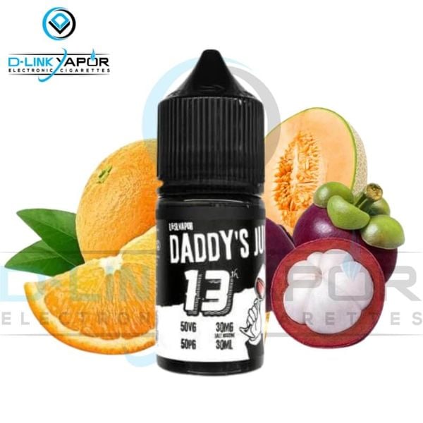 Daddy’s Juice - 13Th ( Măng Cụt Quýt Dưa Gang ) Salt Nic 30ml