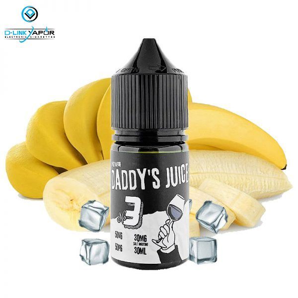 Daddy’s Juice No.3 (Sữa Chuối Lạnh) Salt Nic 30ml DLink Vapor