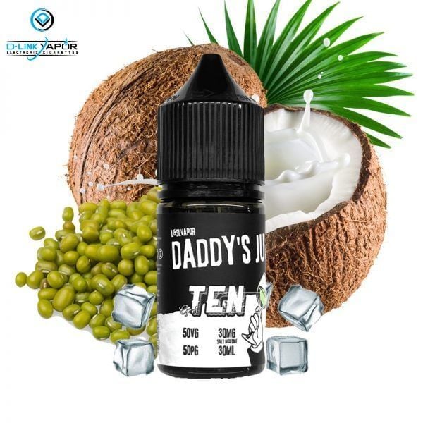 Daddy’s Juice - Ten (Đậu Xanh Cốt Dừa Lạnh) Salt Nic 30ml