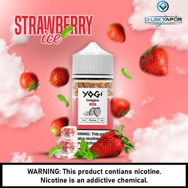 Yogi Delights - Strawberry Ice (Dâu Lạnh) FreeBase100ml