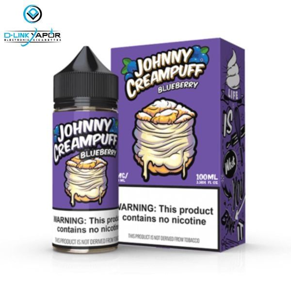 Johnny Creampuff - Blueberry ( Bánh Su Kem Việt Quất) - Freebase 100ml