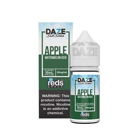 ICED WATERMELON (Táo Dưa hấu lạnh) - RED'S APPLE E-JUICE - 7 DAZE SALT - 30ML