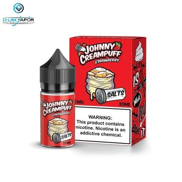 Johnny Creampuff - Strawberry ( Bánh Su Kem Dâu ) - Salt Nic 30ml