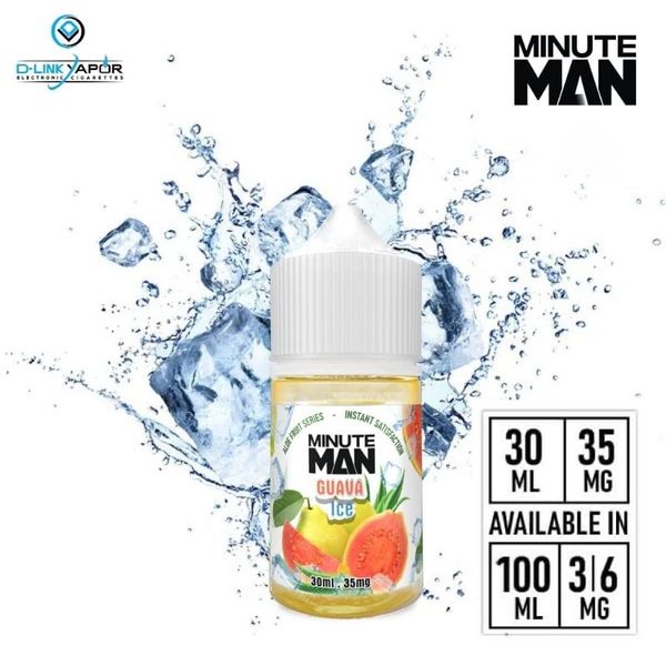 Minute Man - Guava Aloe ICE (Ổi Nha Đam) Salt Nic 30ml