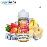 Wet Liquids - Tropical Fusion Strawberry Banana Ice (Dâu Chuối Lạnh) Freebase 100ml