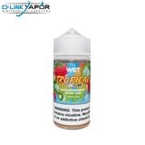 Wet Liquids - Tropical Fusion Strawberry Kiwi Ice(Dâu Kiwi Lạnh) Freebase 100ml