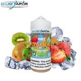 Wet Liquids - Tropical Fusion Strawberry Kiwi Ice(Dâu Kiwi Lạnh) Freebase 100ml