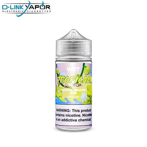 Wet Liquids - Tropical Fusion White Grape Ice (Nho Trắng Lạnh) Freebase 100ml