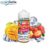 Wet Liquids - Tropical Fusion Strawberry Mango Ice(Xoài Dâu Lạnh) Freebase 100ml