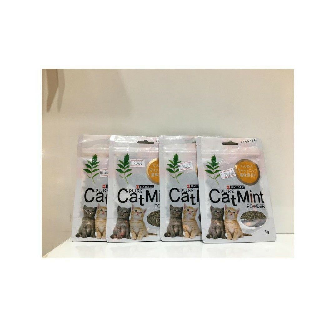  [ phụ kiện ] Cỏ Bạc Hà Cho Mèo - CATNIP - Gói 5g - Giúp mèo thư giãn, tiêu hóa tốt 