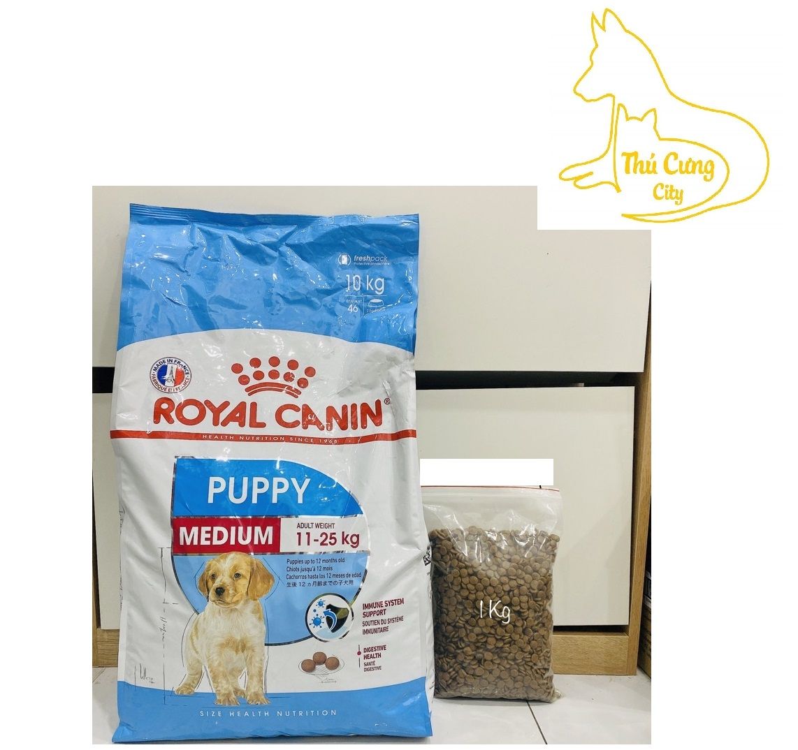  [ hạt chó ] Royal Canin Puppy Medium - Thức ăn khô cho chó con 