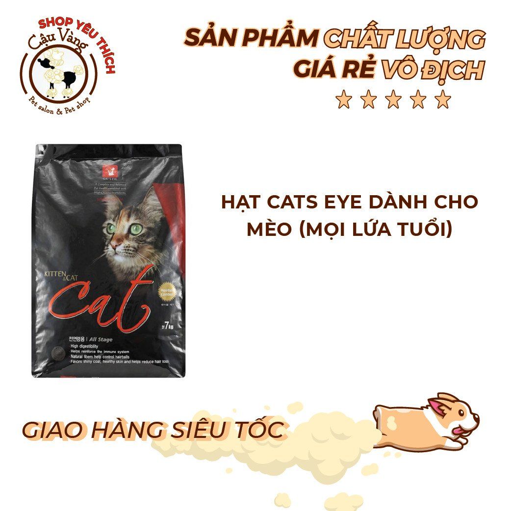  [ hạt mèo ] Thức ăn cho mèo Cat Eye bao 13.5 kg 