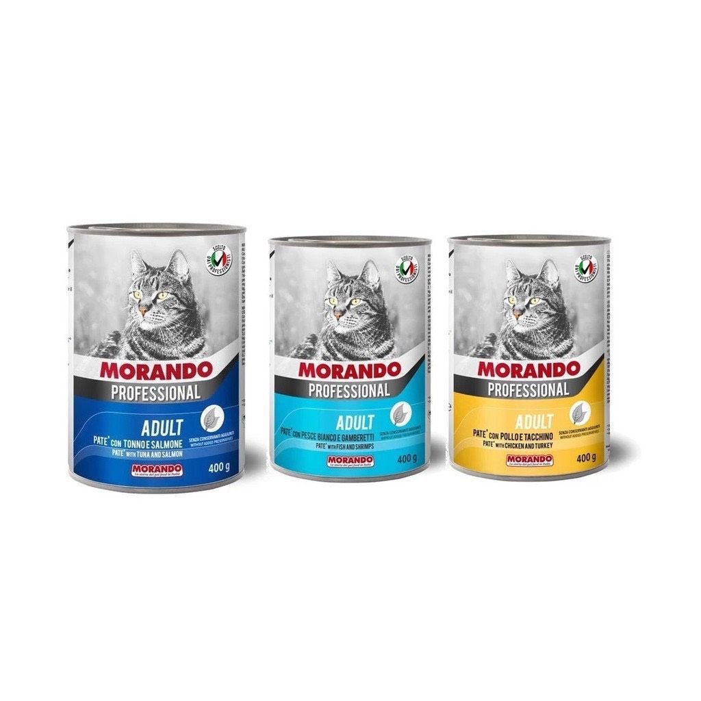  [ pate ] Pate Mèo Morando Miglior Gatto 400g Ý | Thức Ăn Cho Mèo Pate Morando Professional 