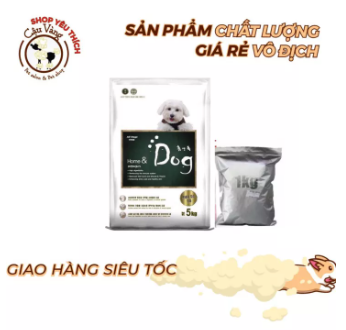 [ hạt chó ] Thức Ăn hạt HomeDog cho Chó số 1 Hàn Quốc Túi 1 kg 