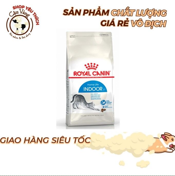  [ hạt mèo ] Royal Canin Kitten Indoor 1kg túi chiết 