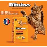  [ hạt mèo ] Thức ăn cho mèo Minino 480G và1,3kg - Gói siêu tiết kiệm 