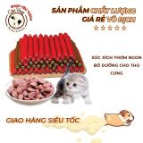  [ dinh dưỡng ] Combo 10 cây Xúc Xích Cho Chó Mèo Hamster Thú Cưng Giàu Dinh Dưỡng Giàu Vitamin, Đạm Bioline 