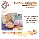  [ dinh dưỡng ] THỨC ĂN ĐÔNG KHÔ THỊT SẤY KHÔ CHO CHÓ MÈO 