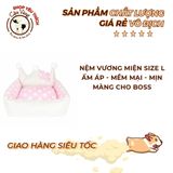  [ phụ kiện ] Nệm vương miện ấm áp mềm mại cho Boss 