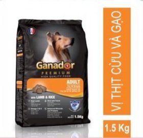  [ hạt chó ] Thức Ăn Hạt Khô Ganador Cho Chó Con, Chó Lớn túi 3 Kg 