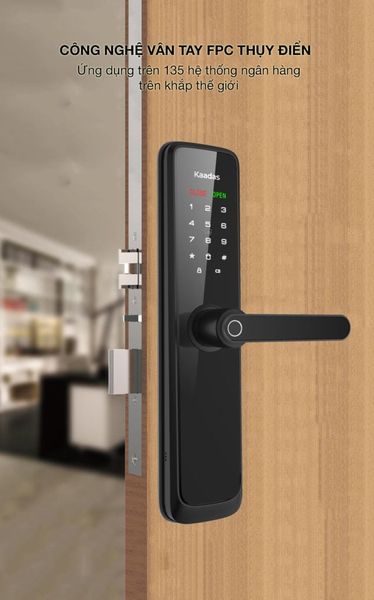 Khoá cửa Kaadas  điện tử thông minh mở cửa 1 chạm
