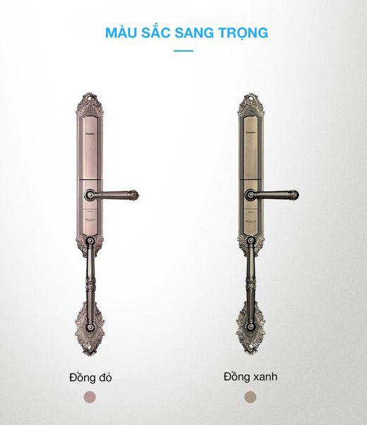 Khoá cửa Kaadas 6001 điện tử thông minh tân cổ điển sang trọng