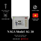  Két Sắt NAGA AG-30 (14kg) Mini An Toàn 