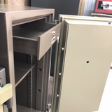  Két Sắt Cũ Hami HS-120 (280kg) Chống Cháy Hàn Quốc Like New 99% 