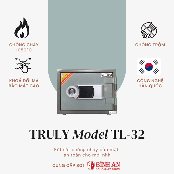  Két sắt Hàn Quốc TRULY TL-32 (45kg) 