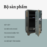  Két sắt TRULY TL-95 (215kg) An Toàn Bảo Mật Chống Cháy 
