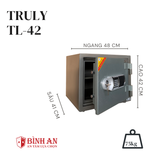  Két sắt TRULY TL-42 (75kg) An Toàn Bảo Mật Chống Cháy 