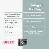  Két sắt TRULY TL-42 (75kg) An Toàn Bảo Mật Chống Cháy 